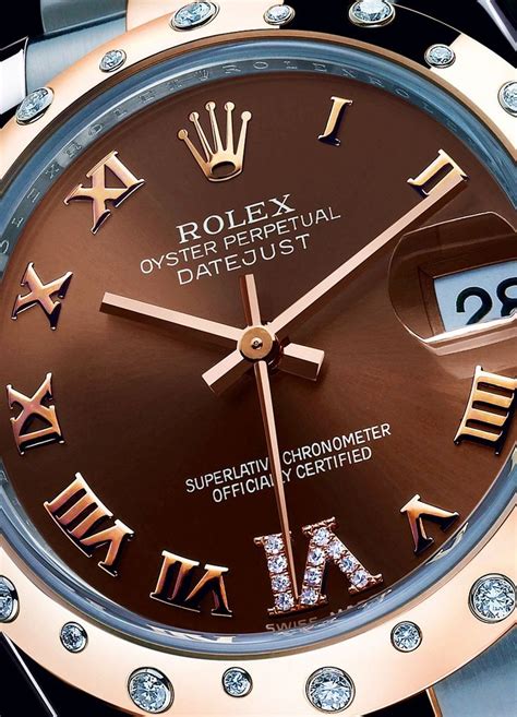 rolex chocolate face